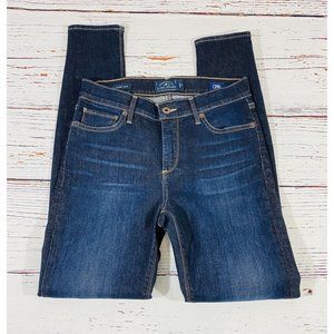 Lucky Womens Jeans Size 6 / 28 Brooke Legging Low Rise Dark Wash Blue Denim ORTA